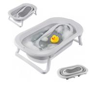 Relaxdays Baignoire bébé pliable avec insert