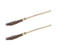 Relaxdays Balai de sorcière en lot de 2