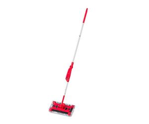 Relaxdays Balai Tête Plate à Batterie brosse