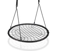 relaxdays Balançoire nid avec filet 120 cm