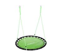 Relaxdays Balançoire nid d'oiseau Ronde 120 cm suspendable pour Enfants et Adultes, capacité 100 kg, extérieur Jardin