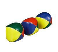 Relaxdays Balle de jonglage en lot de 3
