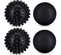 relaxdays Balle de massage, set de 4