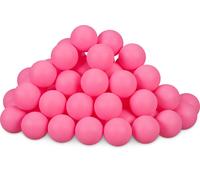 relaxdays Balles de Beer Pong roses, lot de 100