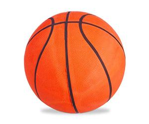 Relaxdays Ballon de Basket, Surface Pratique, Valve, Caoutchouc, Adultes, Ados, Taille 7, intérieur et extérieur, Orange