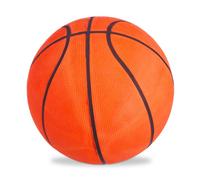 Relaxdays Ballon de Basket, Surface Pratique, Valve, Caoutchouc, Adultes, Ados, Taille 7, intérieur et extérieur, Orange