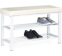 relaxdays Banc à chaussures avec rembourrage