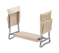 Relaxdays Banc à genoux pliant avec poches