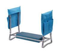 Relaxdays Banc à genoux pliant avec poches
