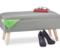 relaxdays Banc avec espace de rangement