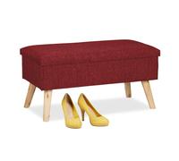 relaxdays Banc avec espace de rangement