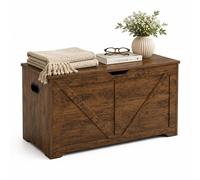 Relaxdays Banc coffre de rangement