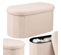 Relaxdays Banc en tissu «Teddy»