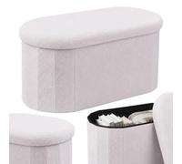 Relaxdays Banc en tissu «Teddy»