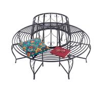 Relaxdays Banc d'arbre Ø 160 cm