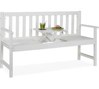 Banc de jardin Banquette extérieure 3 places 13,6 kg Banc de jardin avec table