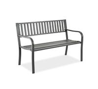 Relaxdays Banc de jardin en métal