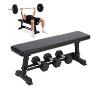 Relaxdays Banc de musculation + support haltères
