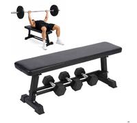 Relaxdays Banc de musculation + support haltères