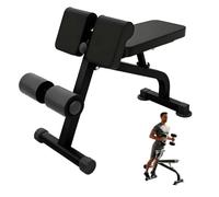 Relaxdays Banc d'entraînement pliable et réglable, multifonction noir