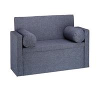 relaxdays Banc Dossier avec coussin