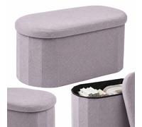 Relaxdays Banc en tissu «Teddy»