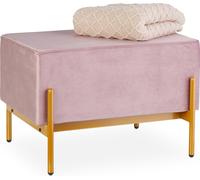 relaxdays Banc en velours