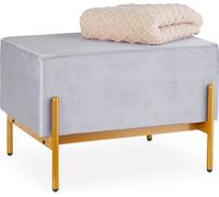 relaxdays Banc en velours
