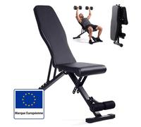Relaxdays Banc pliable musculation repose-pieds