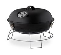 Relaxdays Barbecue rond portable