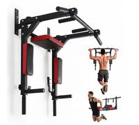 Relaxdays Barre de traction 2-en-1 station de dips
