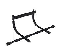 Relaxdays Barre de Traction pour encadrement de Porte, 3 en 1, Accessoire Fitness, Charge Max. 100 kg, 40x94x40 cm, Noir