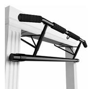 Barre de traction Relaxdays pour porte, à accrocher, noire