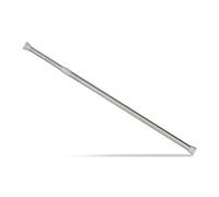 Relaxdays Barre Télescopique Tringle à Rideaux Douche Tige Encadrement Porte etc. Sans Perçage Inox, 66-110 cm