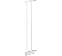 Relaxdays Extension pour barrière de sécurité, 14 cm, sans perçage, Enfants et Chiens, rallonge, Acier, Blanche