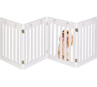 relaxdays Barrière pour chiens 4 pièces pattes