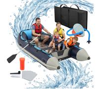 Relaxdays Bateau pneumatique 3,20 m pour 4 pers.