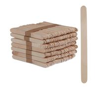 Relaxdays Bâton de glace en bois 2000 pièces