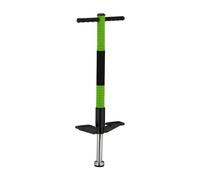 Relaxdays Bâton Sauteur Robuste, pogo-Stick pour Enfant pesant jusqu'à 35 kg, pour se dépenser en extérieur, Vert