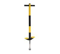 Relaxdays Pogo-Stick Robuste pour Enfant jusqu'à 35 kg, extérieur, Jaune, 95 x 24 x 6 cm