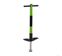Relaxdays Bâton sauteur robuste, pogo-stick pour enfant pesant jusqu'à 35 kg, pour se dépenser en extérieur, vert