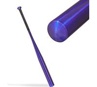 relaxdays Batte de baseball bleue en aluminium