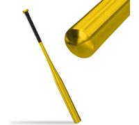 relaxdays Batte de baseball dorée en aluminium