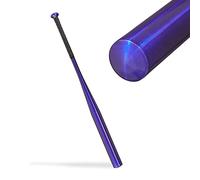 relaxdays Batte de baseball bleue en aluminium