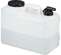 relaxdays Bidon d'eau avec robinet