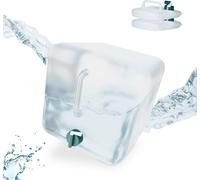 relaxdays Bidon d'eau pliable, lot de 3, 20 l