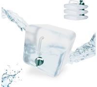 relaxdays Bidons pliables carrés, set de 4 pièces
