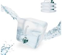 relaxdays Bidons pliables carrés, set de 4 pièces
