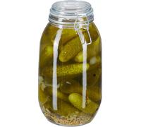 relaxdays Bocal de conservation 3 litres