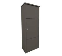 Relaxdays boîte à Colis Autonome en Fer, clapet, 4 clés, H 105 x L 38 x P 23 cm, Choix de Couleurs